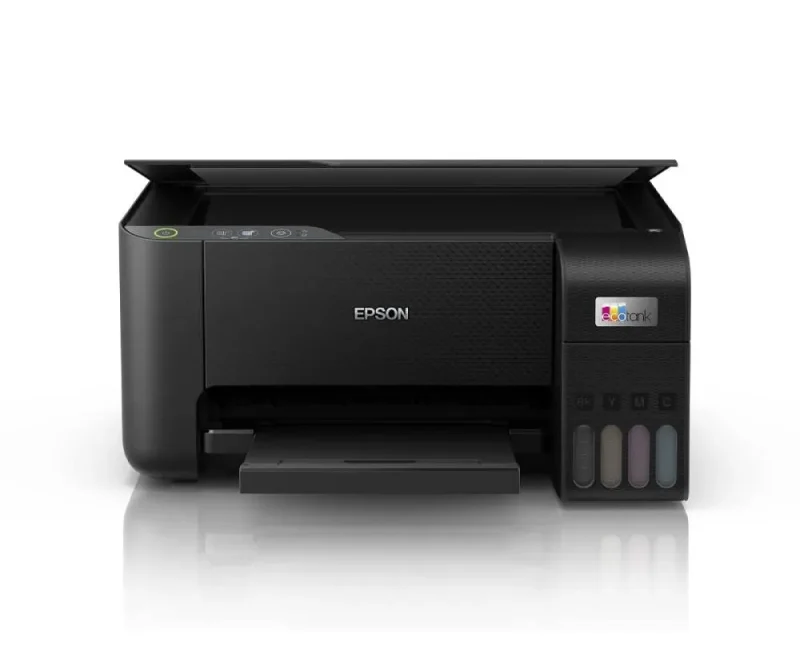 Epson Eco Tank L3210 All-in-One Print, Scan, Copy and Duplex Printer, Designed to Improve Business, Multifunctional Printing Solutions, With High Yield Ink Bottles, Print Speed Upto 26 ppm, Black