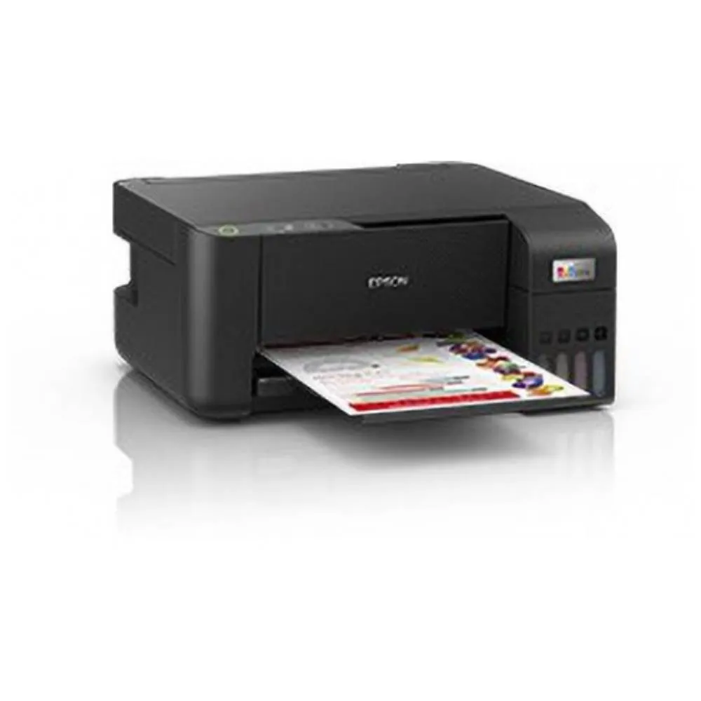Epson Eco Tank L3210 All-in-One Print, Scan, Copy and Duplex Printer, Designed to Improve Business, Multifunctional Printing Solutions, With High Yield Ink Bottles, Print Speed Upto 26 ppm, Black