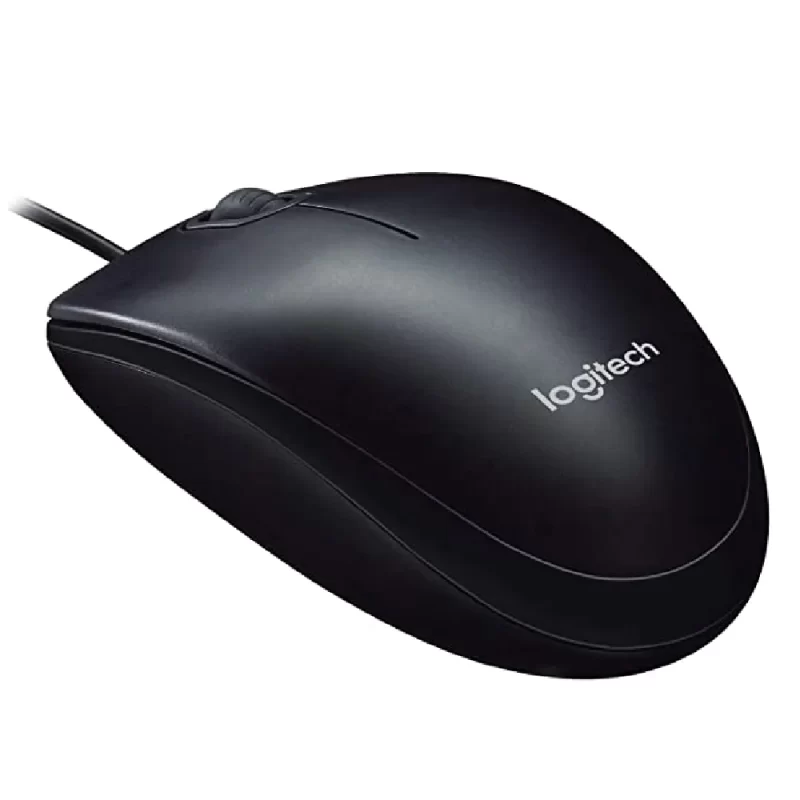 Logitech M90 Wired Mouse, 3 Year Warranty, ‎Black