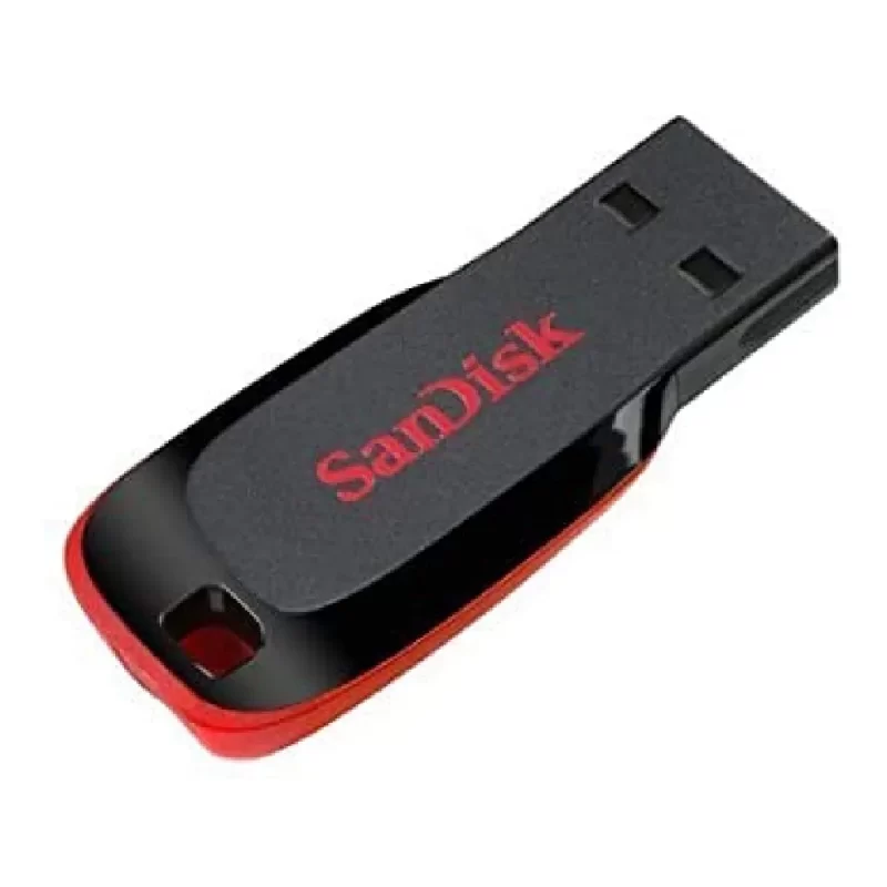 Sandisk Cruzer Blade Flash Drive 64 GB , USB 2.0 Plastic Body Flash Drive, ‎SDCZ50-064G-B35