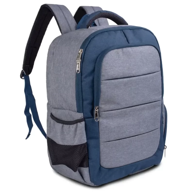 Castilo Milano Backpack & Lunchbag Combo, Holds a Full 15″ Laptop, Comfortable Adjustable Strap, and Mesh Bottle Holder, S 35