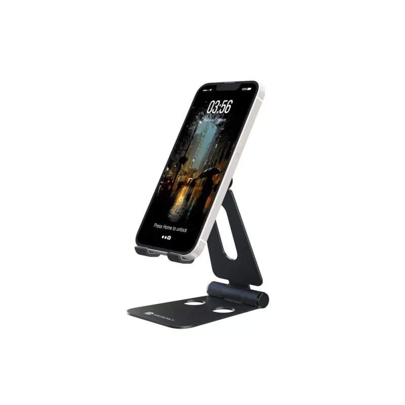 Portronics Mobile Stand, ABE Built Body, ScratchProof, Anti-Skid Pad Prevents Sliding, 180 Degree Rotate, 12 Months Warranty, Modesk Flex POR 1603