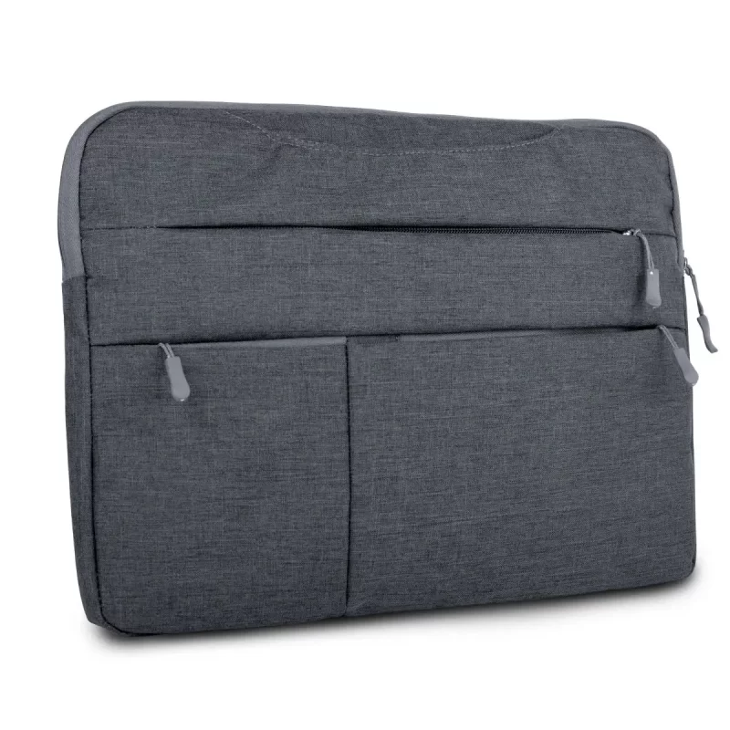 Castilo Milano S 29 Laptop Sleeve, 6 Spacious Outer Pockets, Soft Touch Fabric, Holds a Full 15″ Laptop