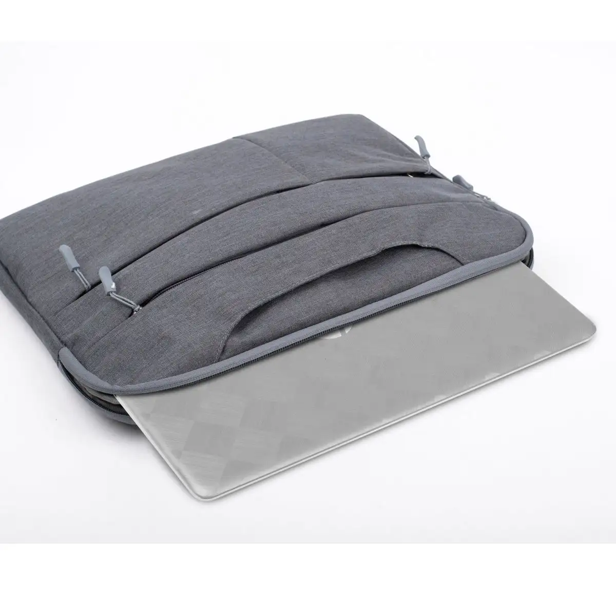 Castilo Milano S 29 Laptop Sleeve, 6 Spacious Outer Pockets, Soft Touch Fabric, Holds a Full 15″ Laptop