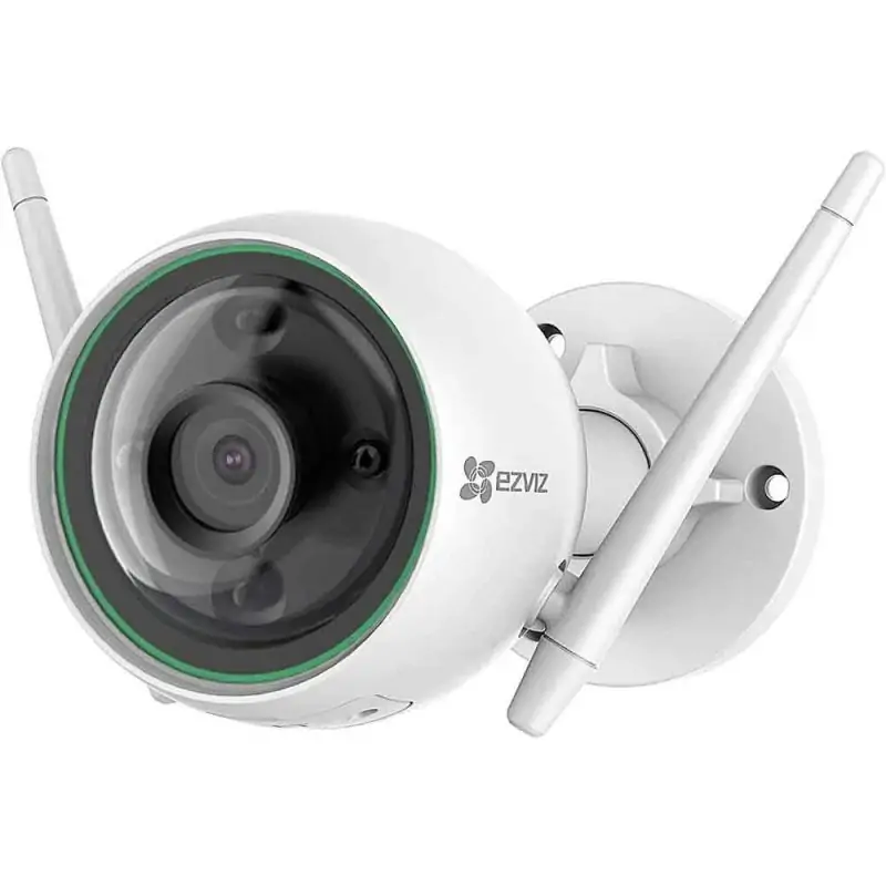 EZVIZ C3N-2MP Smart Wifi Outdoor Camera, With IP67 Dust & Water Protection, AI Person Detection, WiFi 2.4 GHz With Dual External Antennas