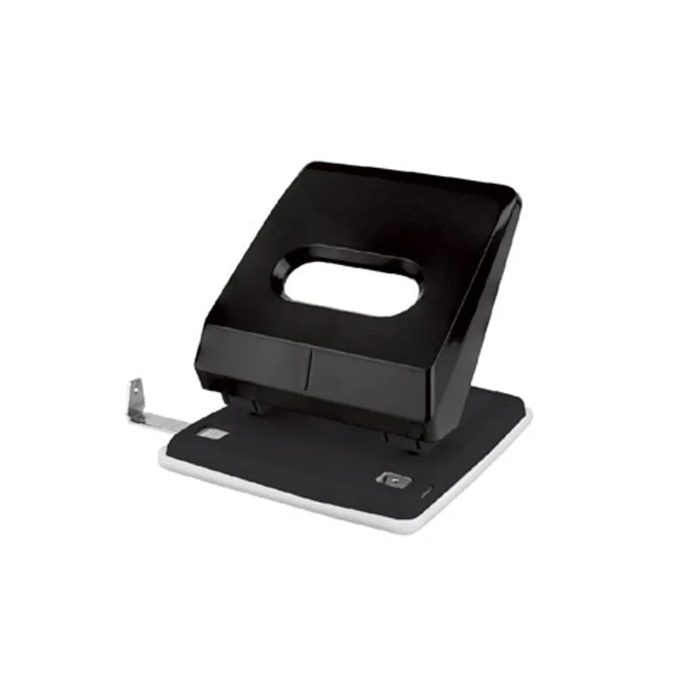Kangaro Punch DP-700, 2 Hole Heavy Duty Metal Paper Punch, 36 Sheets Capacity, Office Essentials, Removable Chip Tray