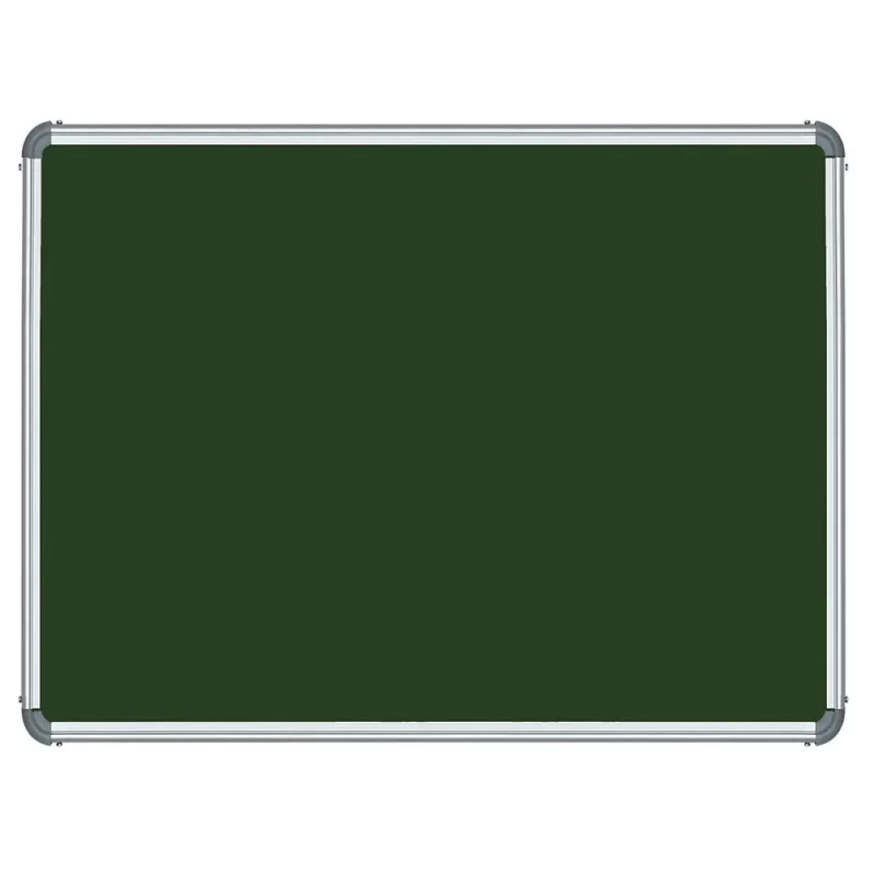 Planet Office White+Green Board 2x3 Foot, Double Sided Writing Board, Light Weight Satin-Finish Alloy Aluminium Frame, Melamine Surface Is Easy For Writing