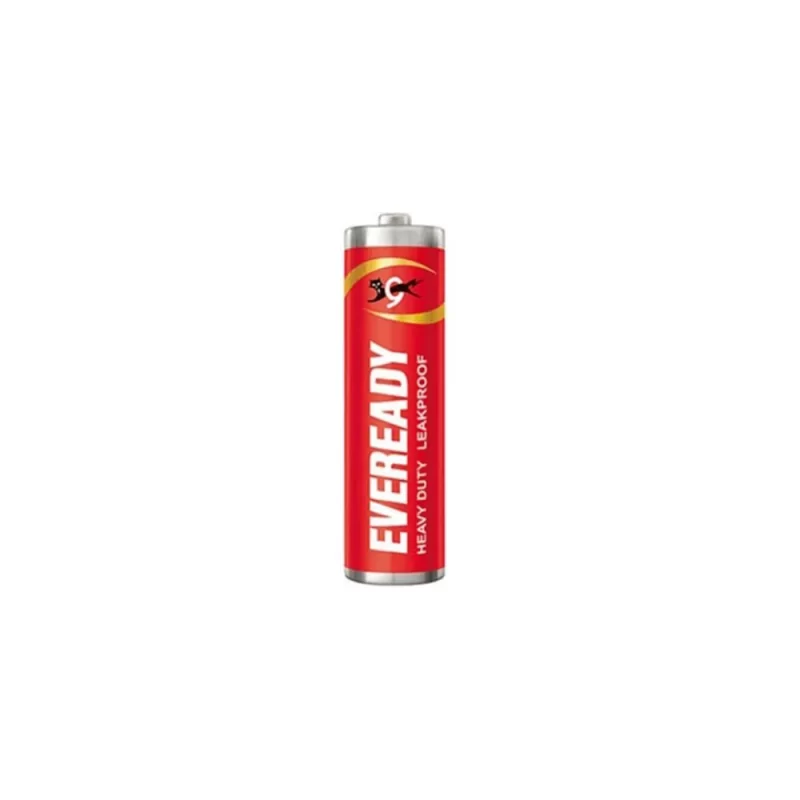 Eveready AAA Red Eveready Battery-Pack Of 10, Dependable Performance, Recommended Uses For TV Remote, Single Use, Zinc Carbon Material