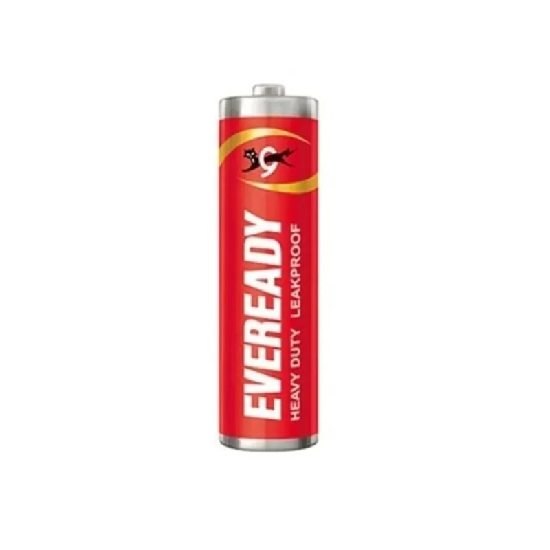 Eveready AA Red Eveready Battery-Pack Of 10, Zinc Carbon Battery Cell Composition, Extremely Durable And Last For A Long Period Of Time