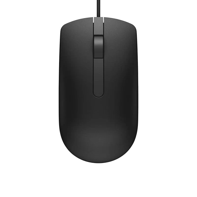 Dell MS116 Wired Optical Mouse, Black