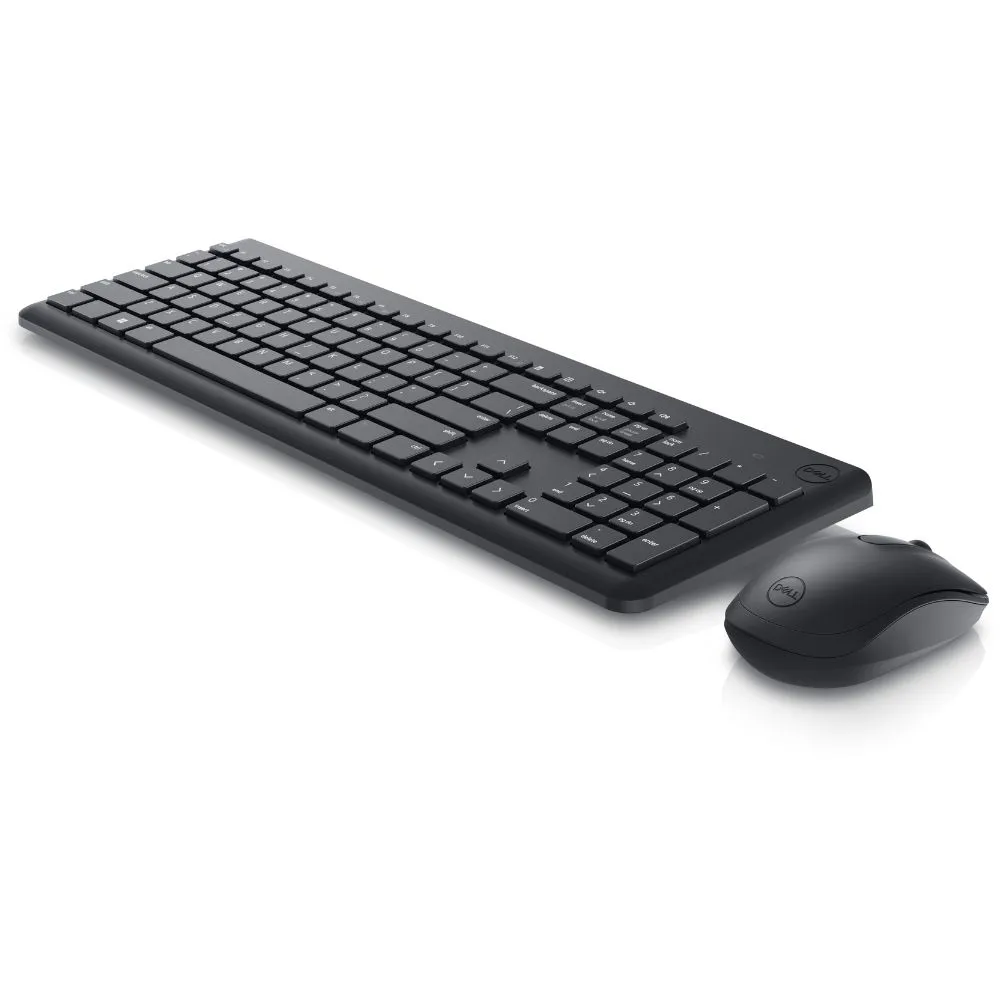 Dell KM3322W Wireless Keyboard-Mouse Combo, Black