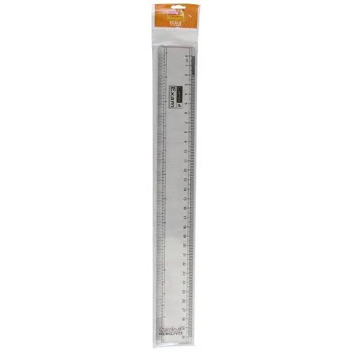 Camlin 12 Inch 30 cm Plastic Scale (Pack of 5)