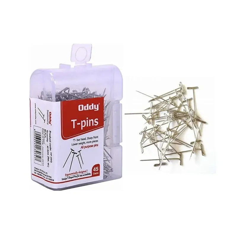 Oddy High Quality T Pins 50 Grams (Box of 2)