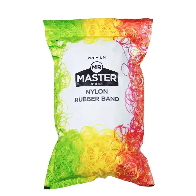 Nylon Rubber 1.5 Inch-500 Gram, Made From Quality Elastic, Essential Use at Home & Kitchen Etc, Multi Color, Stretchable And Sturdy, Biodegradable