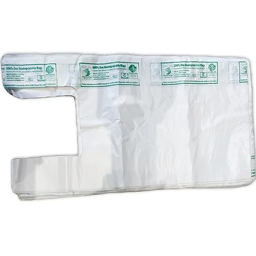 White Plastic Pick Up Bags 16 × 20 Inch Size, 120 Micron & 1 Kg