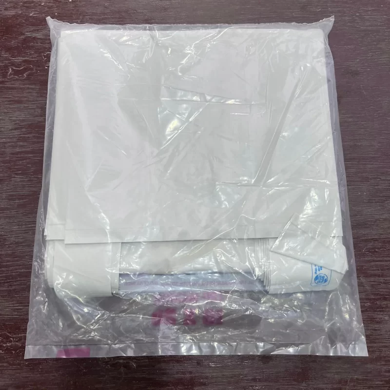 White Plastic Pick Up Bags 16 × 20 Inch Size, 120 Micron & 1 Kg