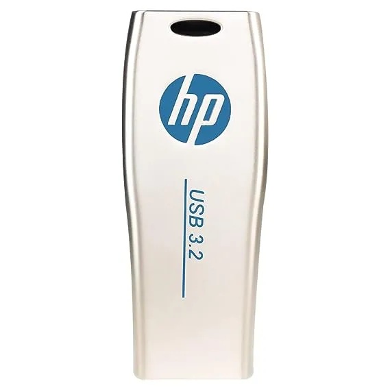HP 64GB Metal Pen Drive USB 3.2 Colour Light Gold, X779W
