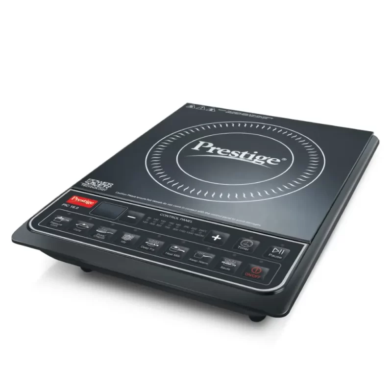 Prestige PIC 16.0 Plus 2000W Electric Induction Cooktop with Auto Voltage, Power and Temperature Regulator